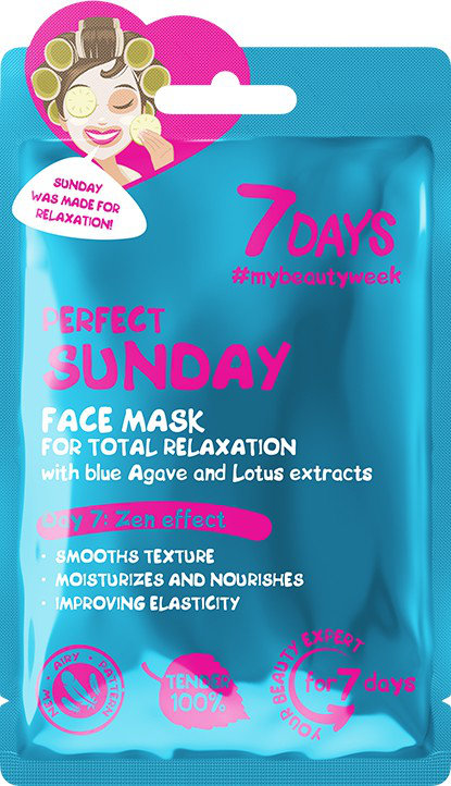 7DAYS Perfect Sunday Sheet Mask 28gr