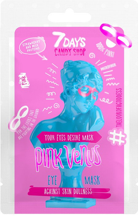 7DAYS Candy Shop Eye Mask Pink Venus Strawberry 10gr