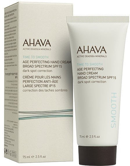 Ahava Age Perfecting Hand Cream Broad Spectrum Spf15 75ml