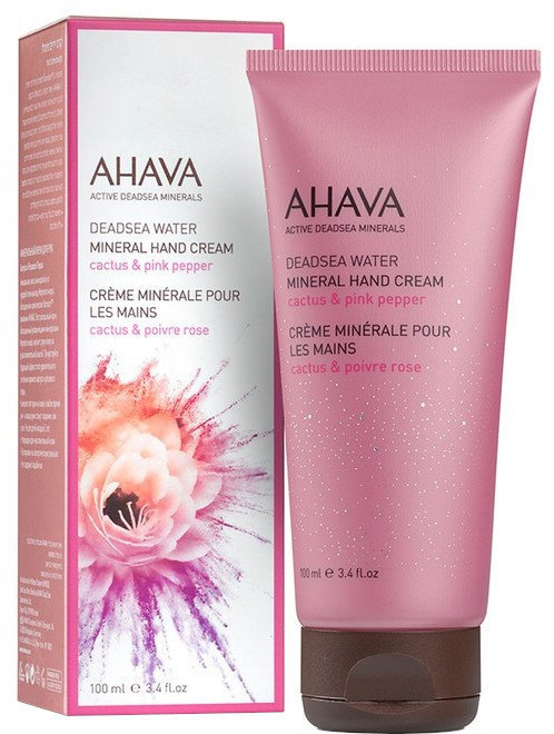 Ahava Dead Sea Plants Hand Cream Cactus Pink Pepper 100ml
