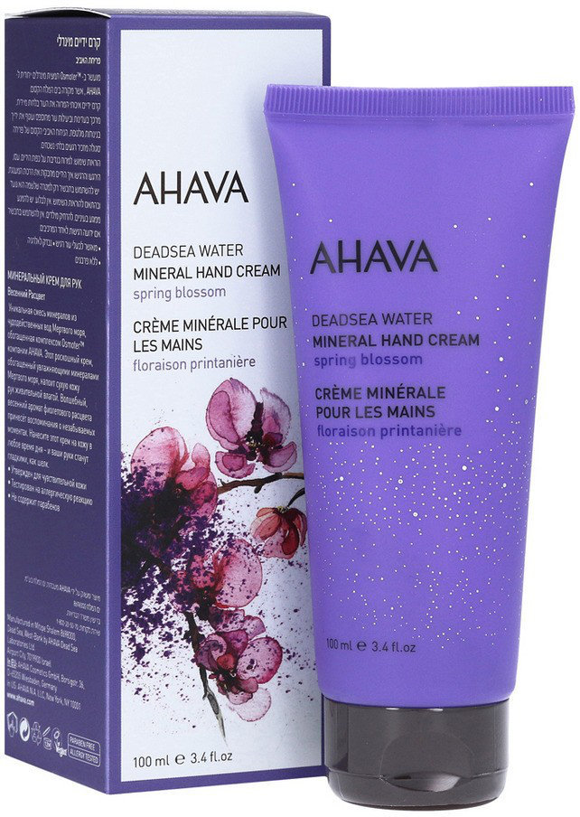Ahava Dead Sea Water Mineral Hand Cream Spring Blossom 100ml