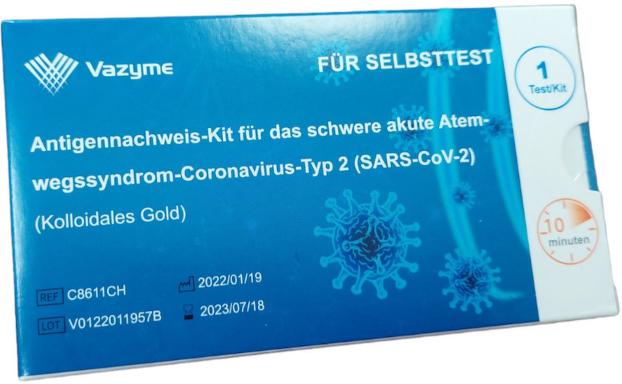 Vazyme Ag SARS CoV-2 Covid 19 Rapid Self Test 1τμχ