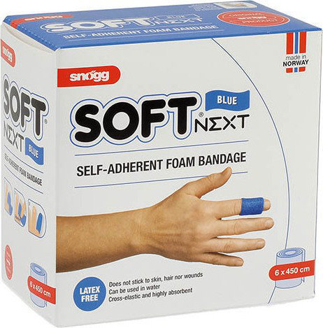 Snogg Soft Next Blue Αυτοκόλλητος Επίδεσμος 6cm x 450cm 1τμχ
