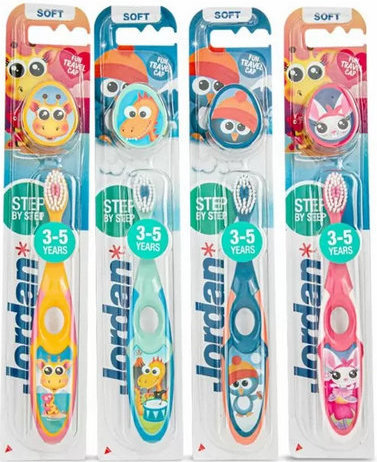 Jordan Step by Step 2 Soft Toothbrush 1τμχ