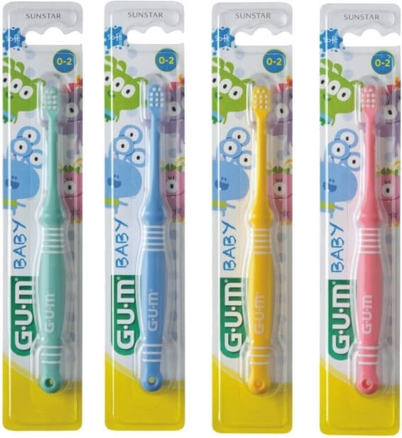 Sunstar Gum Baby Toothbrush 0-2year 1τμχ