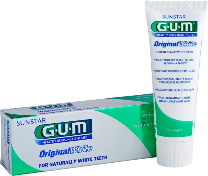 Sunstar Gum Toothpaste Original White 75ml
