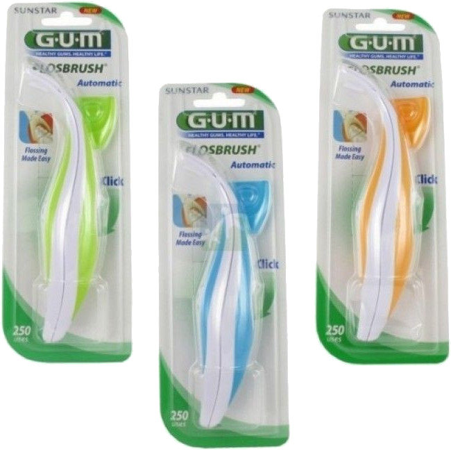 Sunstar Gum Flosbrush Automatic Waxed 847 30m 1τμχ
