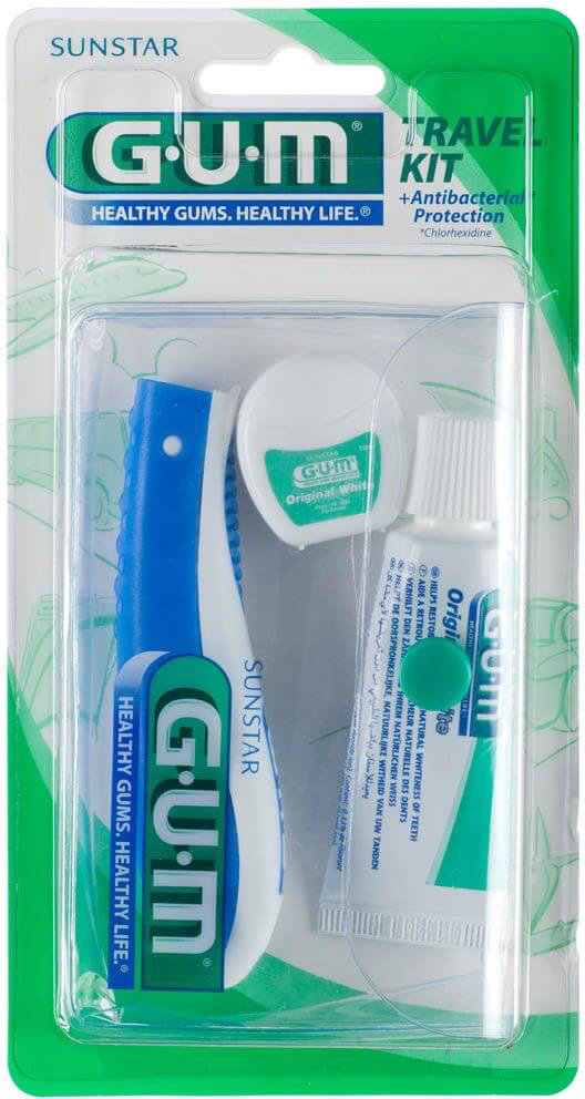 Sunstar Gum Travel Brush Kit 156