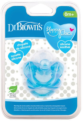 Dr Brown's Happy Paci Blue 0m+ 1τμχ