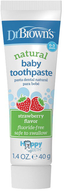 Dr. Brown's Natural Baby Toothpaste 40gr