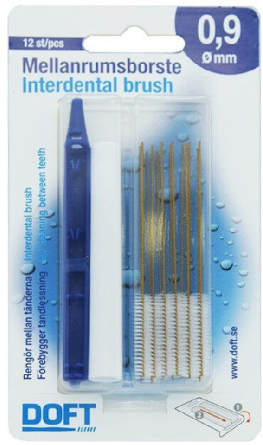 Doft Interdentals 0.9mm Blue 12τμχ