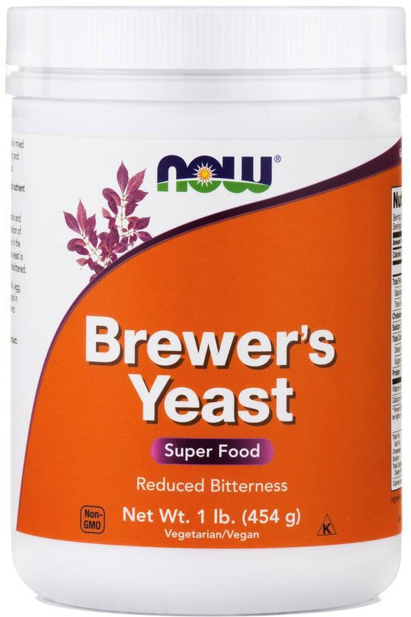 Now Foods Brewer's Yeast Debittered Powder 454gr