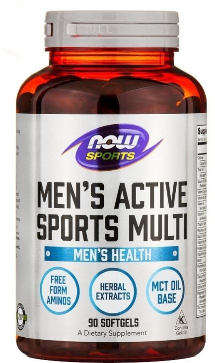 Now Foods Men's Active Sports Multi 90softgels