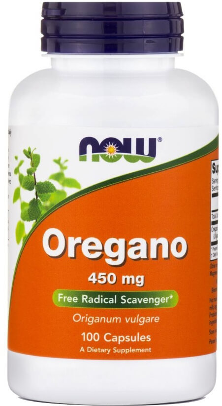 Now Foods Oregano 450mg 100vcaps