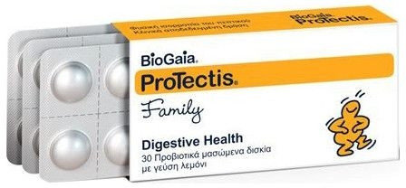 BioGaia ProTectis Family Lemon 30chewtabs