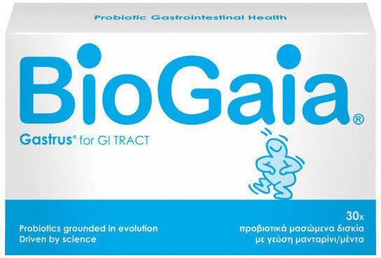 BioGaia Gastrus 30chew. tabs