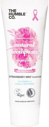 The Humble Co. Natural Toothpaste Strawberry Mint 75ml The Humble Co. Natural Toothpaste Strawberry Mint 75ml