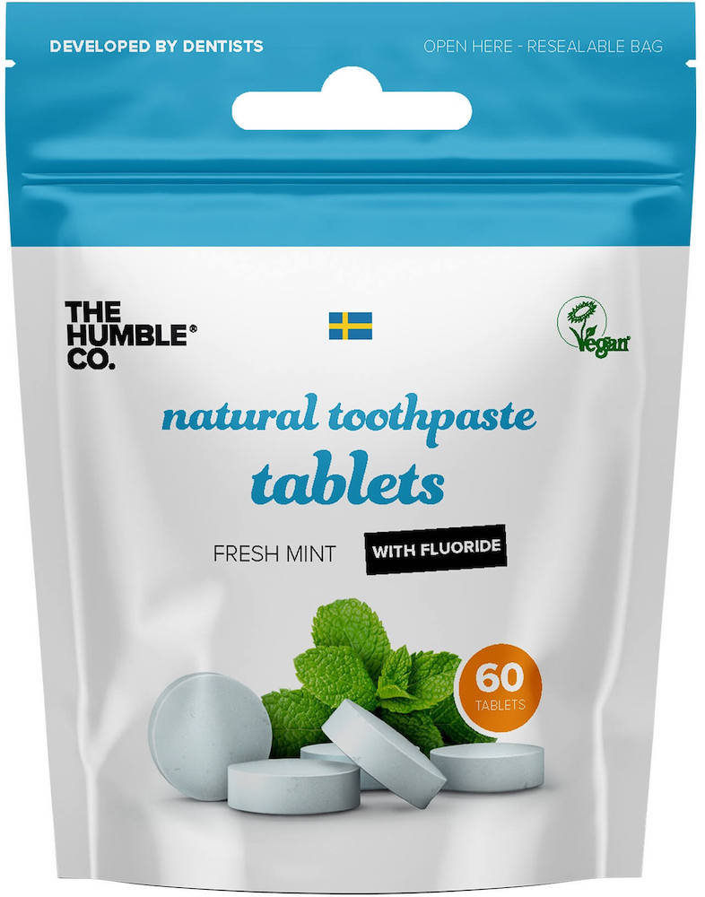 The Humble Co.Toothpaste Tablets Fresh Mint Fluoride 60τμχ
