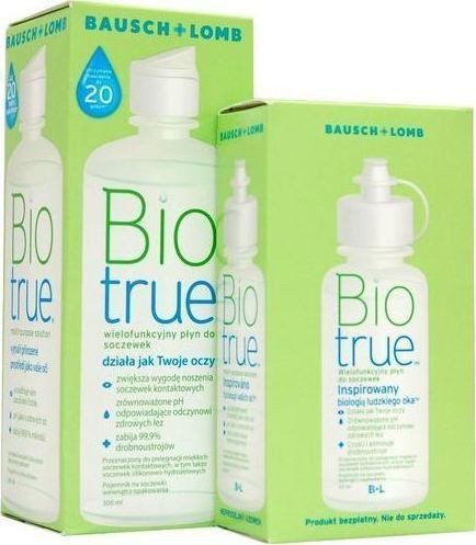 Bausch & Lomb Biotrue Διάλυμα Φακών Επαφής 300ml +Δώρο 60ml