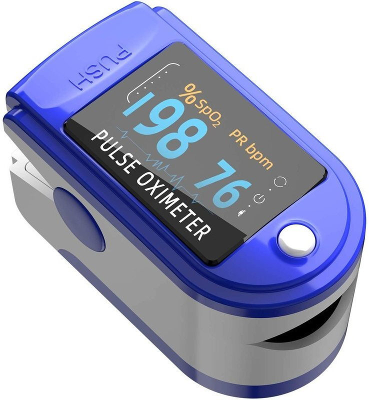Pulse Oximeter Fingertip Οξύμετρο Δακτύλου Παλμικό 1τμχ