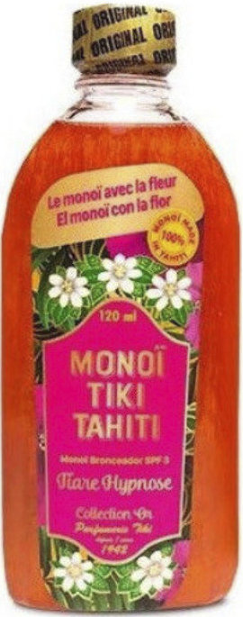 Monoi Tiki Tahiti Monoi Oil Tiare Hypnose SPF3 120ml