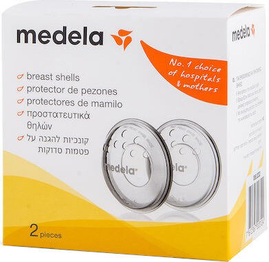 Medela Breast Shells Προστατευτικά Θηλών 2τμχ