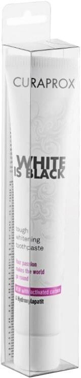 Curaprox White is Black Tough Whitening Toothpaste 90ml
