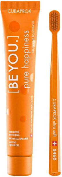 Curaprox Set Be You Pure Happiness Peach & Apricot