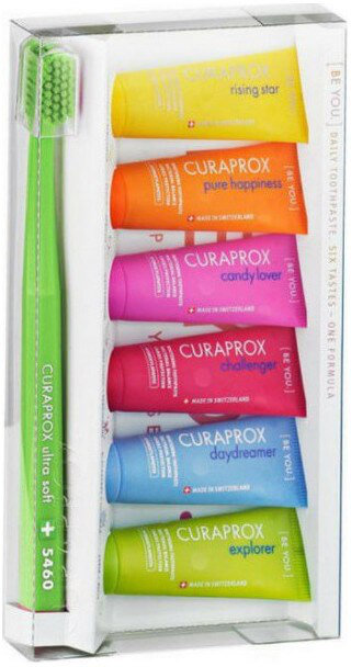 Curaprox Set Be You Six Tastes Pack One Formula 6x10ml
