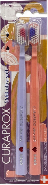 Curaprox Ultra Soft 5460 Duo Love Edition 2τμχ
