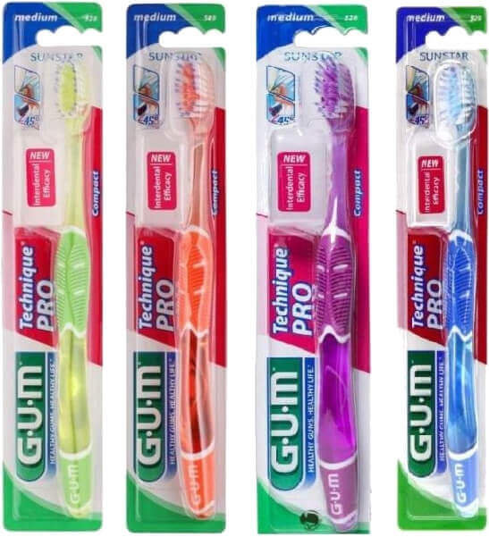 Sunstar Gum Technique Pro Compact MediumΤoothbrush 528 1τμχ