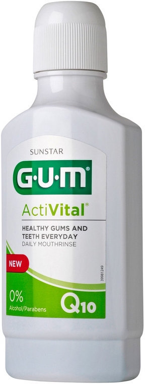Sunstar Gum 6061 Activital Q10 Mouth Rinse 300ml