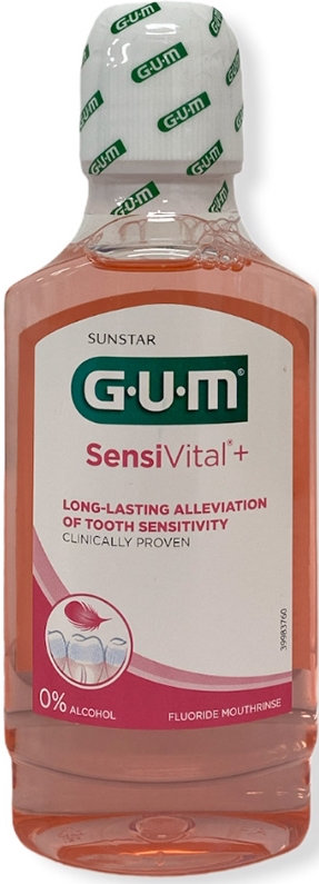 Sunstar Gum 6081 Butler Sensivital+ Mouthrinse 300ml