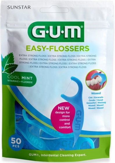 Sunstar Gum 890 Easy Flosser Mint 50τμχ