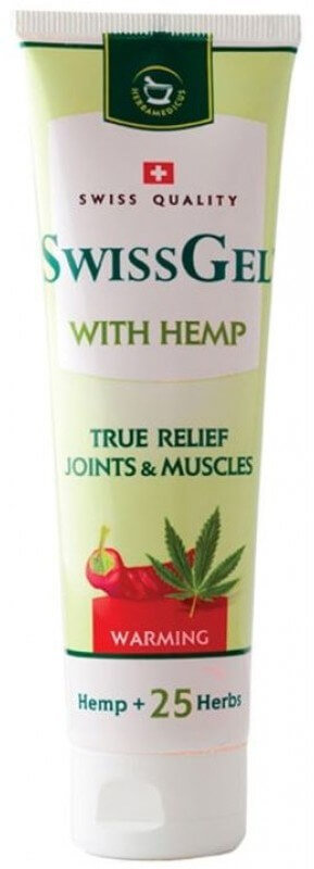 Herbamedicus Swiss Gel Warming with Hemp 100ml