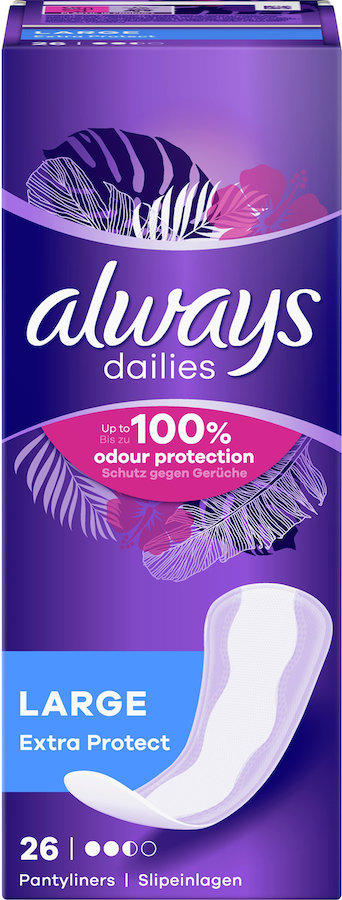 Always Dailies Extra Protect Large 26τμχ Always Dailies Extra Protect Large 26τμχ