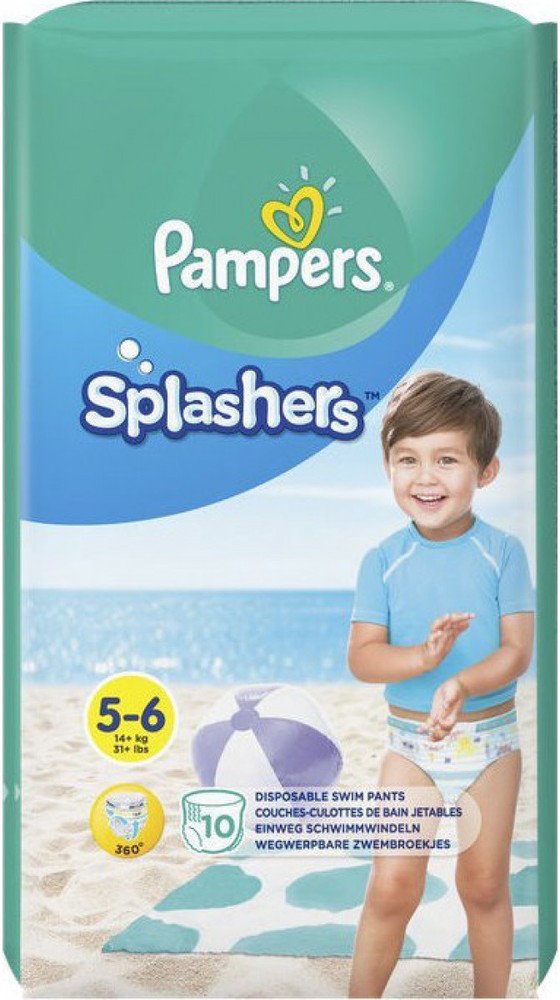 Pampers Splashers No 5-6 (14kg+) 10τμχ