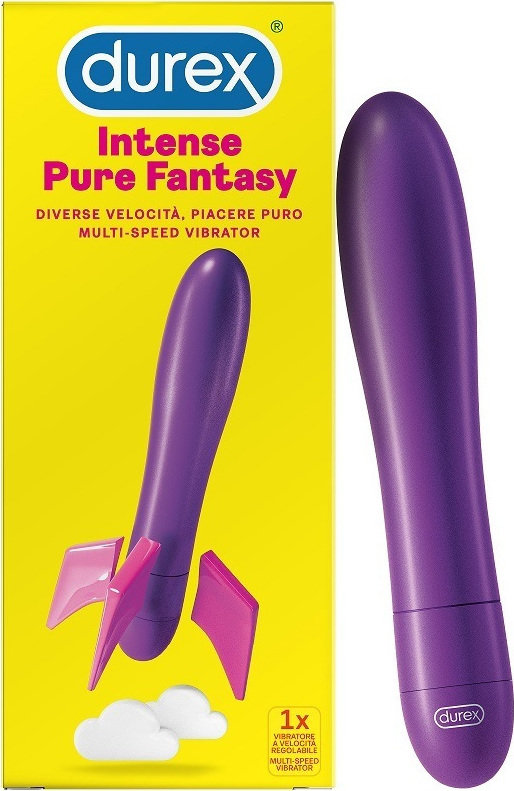 Durex Intense Pure Fantasy Multi-speed Vibrator 17.5cm Purpl Durex Intense Pure Fantasy Multi-speed Vibrator 17.5cm Purpl