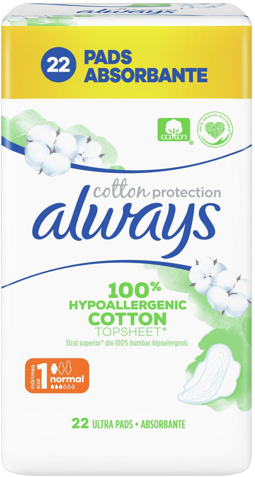 Always Cotton Protection Ultra Normal Size1 22τμχ