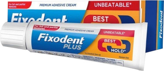 Fixodent Plus Premium Best Hold 40gr