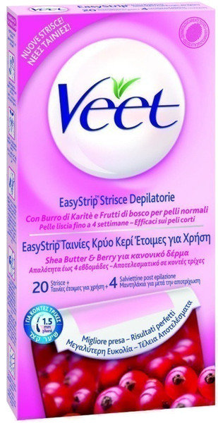 Veet Easy Gelwax Body & Legs Normal Skin 20τμχ