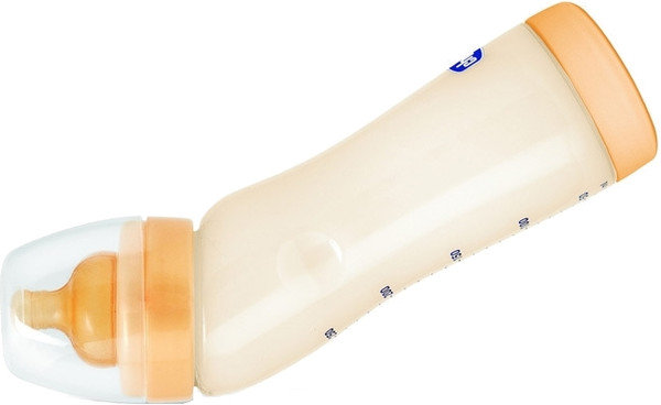 Chicco Well Being First Angled 0+ Silicone Nipple 250ml 