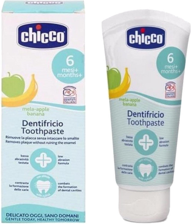 Chicco Toothpaste Apple Banana 6m+ 50ml