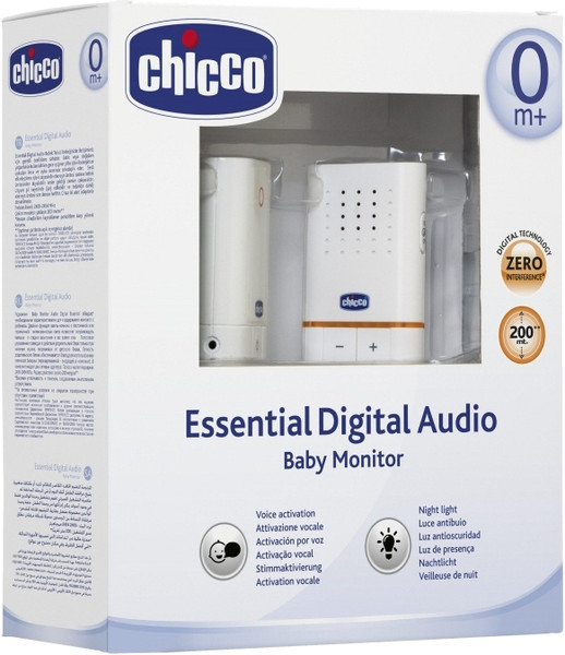 Chicco Essential Digital Audio Baby Monitor 2τμχ Chicco Essential Digital Audio Baby Monitor 2τμχ