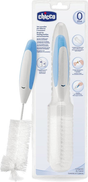 Chicco Bottle Brush Light Blue 3in1 0m+ 1τμχ