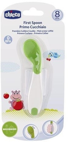 Chicco First Spoon Silicone 8m+ 1τμχ