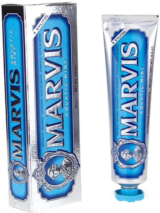 Marvis Aquatic Mint + Xylitol Toothpaste 85ml