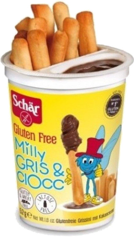 Schär Milly Gris & Ciocc Glúten Free 52gr