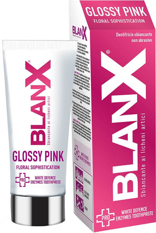 Blanx Glossy Pink White Defence Enzymes Toothpaste 75ml