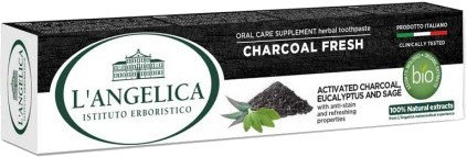 L'Angelica Herbal Toothpaste Activated Charcoal 75ml